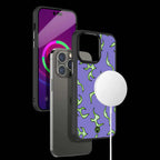 Lil Flames On Purple Phone Cover | MagSafe Case