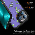 Lil Flames On Purple Phone Cover | MagSafe Case