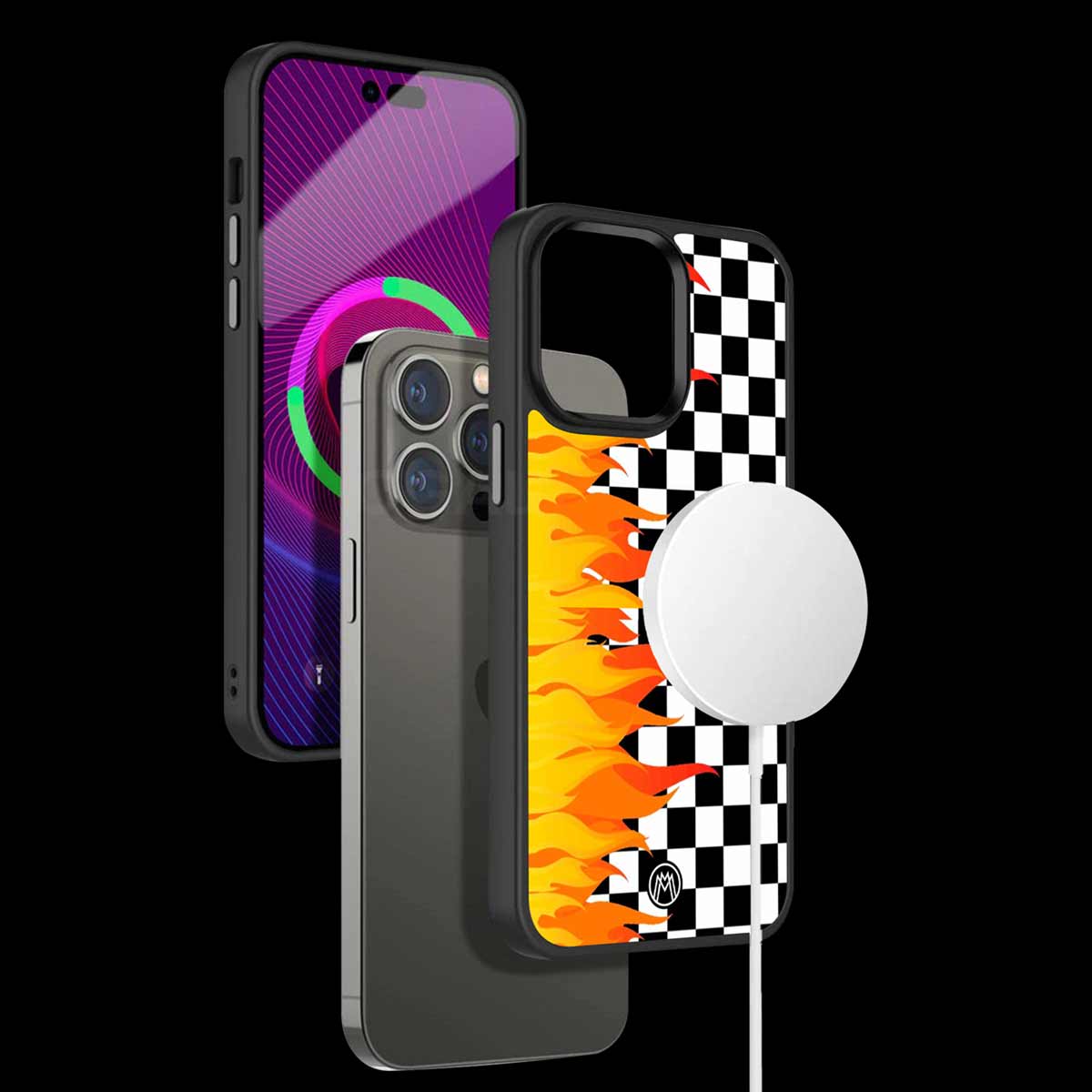 Lil Flames Wild Mode Phone Cover | MagSafe Case