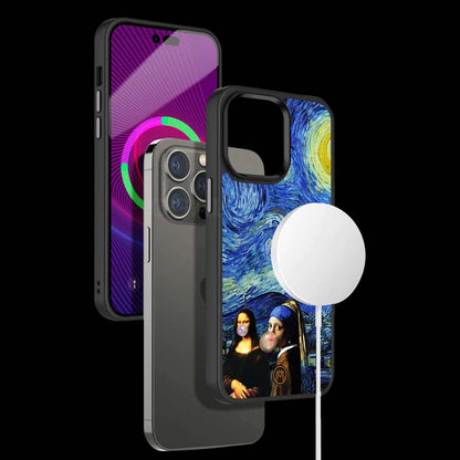 Mona Lisa Starry Night Phone Cover | MagSafe Case