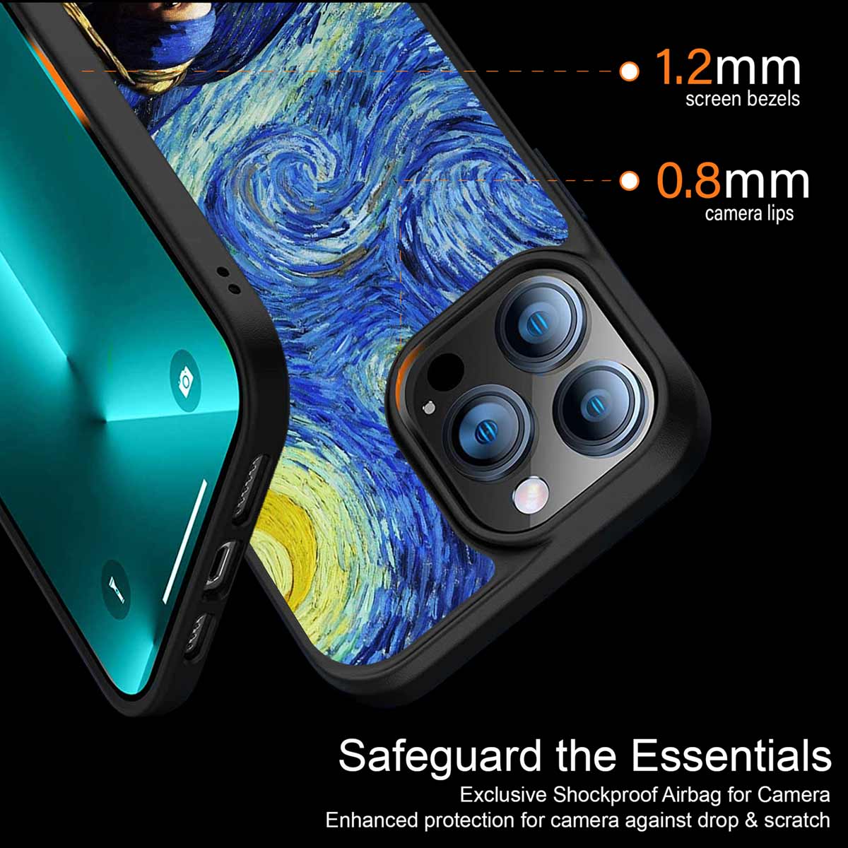 Mona Lisa Starry Night Phone Cover | MagSafe Case