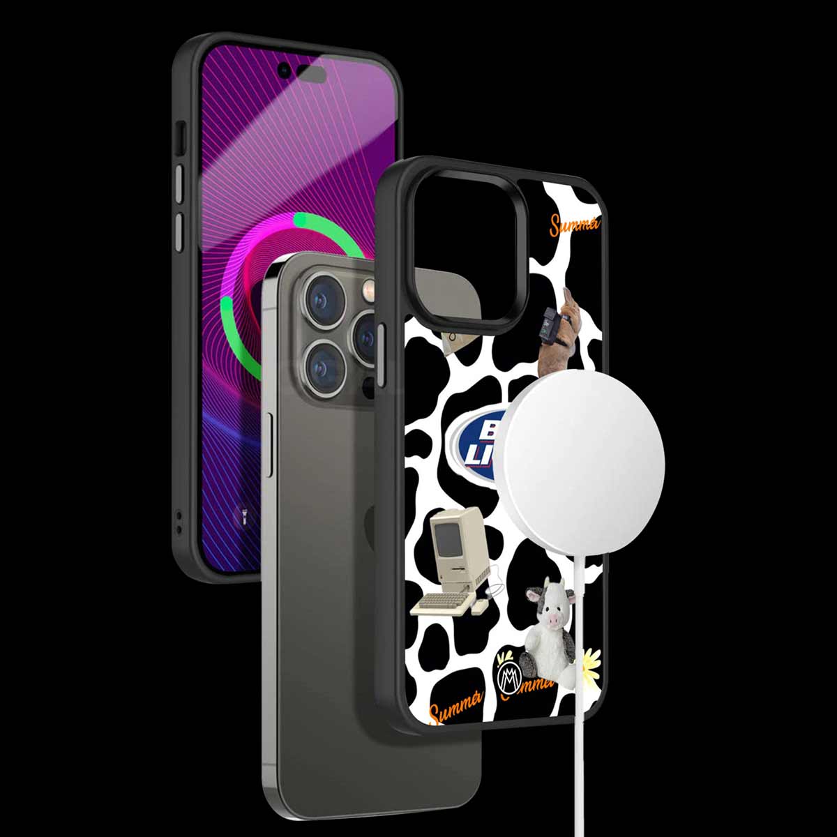 Moo Moo Summer Vibes Phone Cover | MagSafe Case