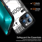 Moon Boarding Pass Ticket Phone Cover | MagSafe Case