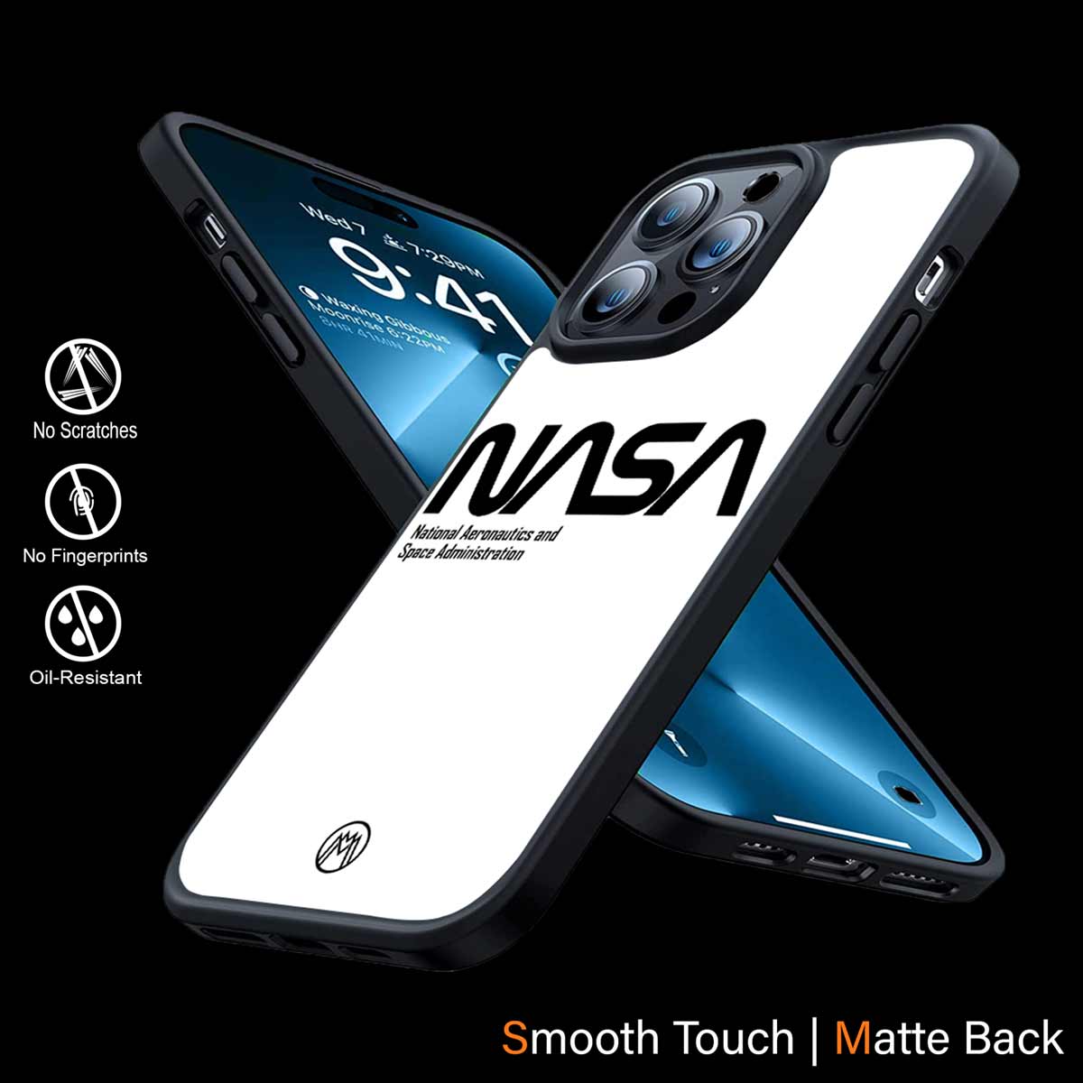 Nasa White Phone Cover | MagSafe Case