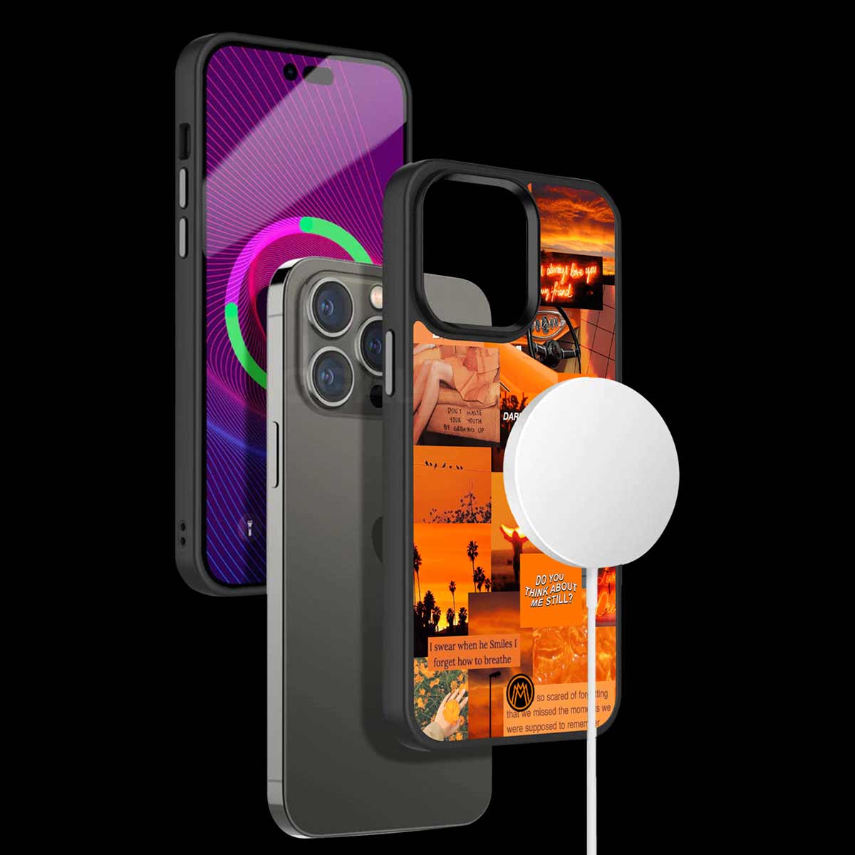 Orange Aesthetic Phone Cover | MagSafe Case