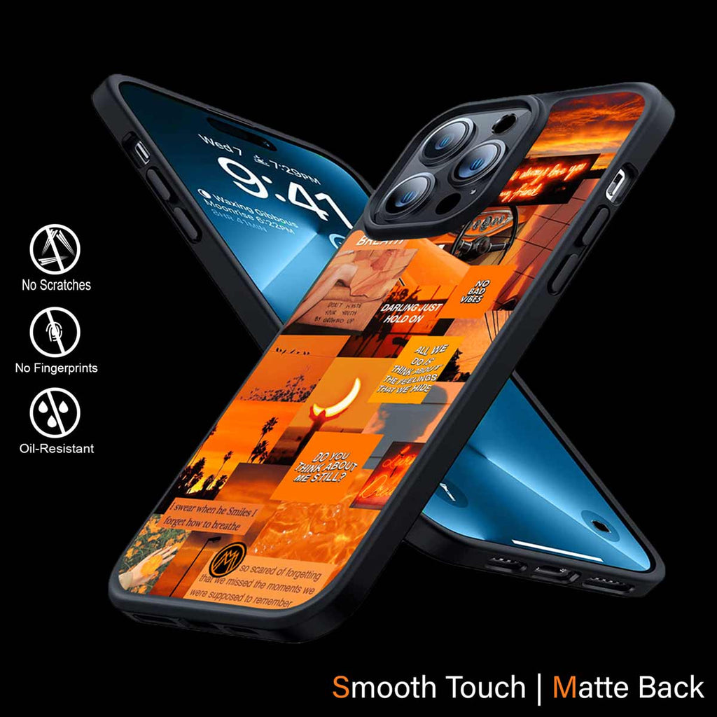Orange Aesthetic Phone Cover | MagSafe Case