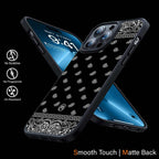 Paisley Black Phone Cover | MagSafe Case
