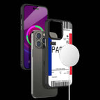 Paris Boarding Pass Ticket Phone Cover | MagSafe Case