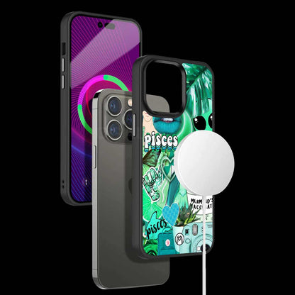 Pisces Aesthetic Collage Phone Cover | MagSafe Case