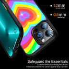 Rainbow Y2K Hearts Aesthetic Phone Cover | MagSafe Case