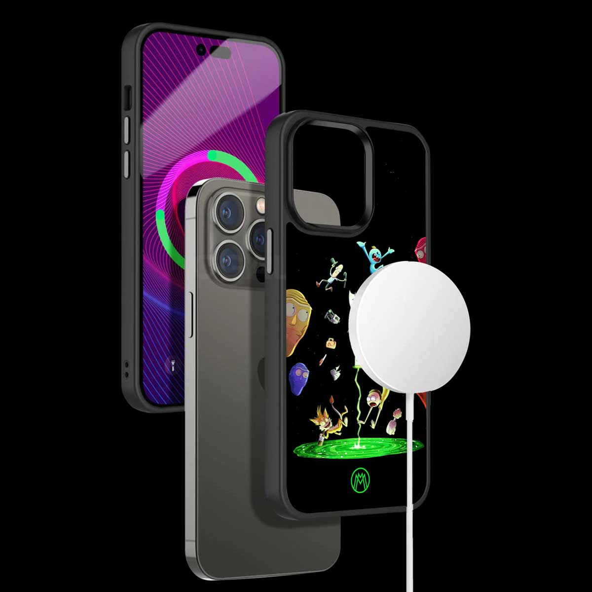 Rick And Morty Amoled Phone Cover | MagSafe Case