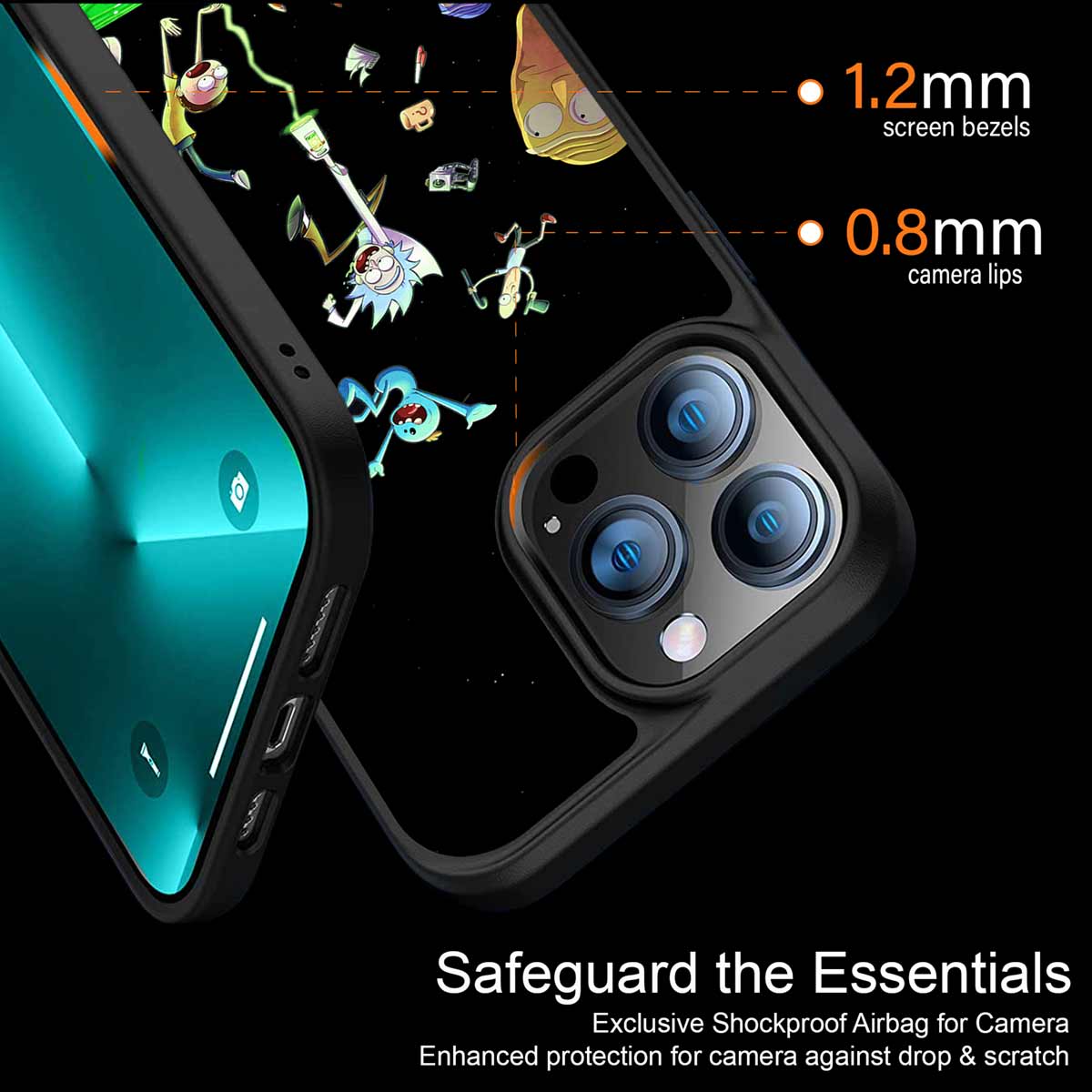 Rick And Morty Amoled Phone Cover | MagSafe Case