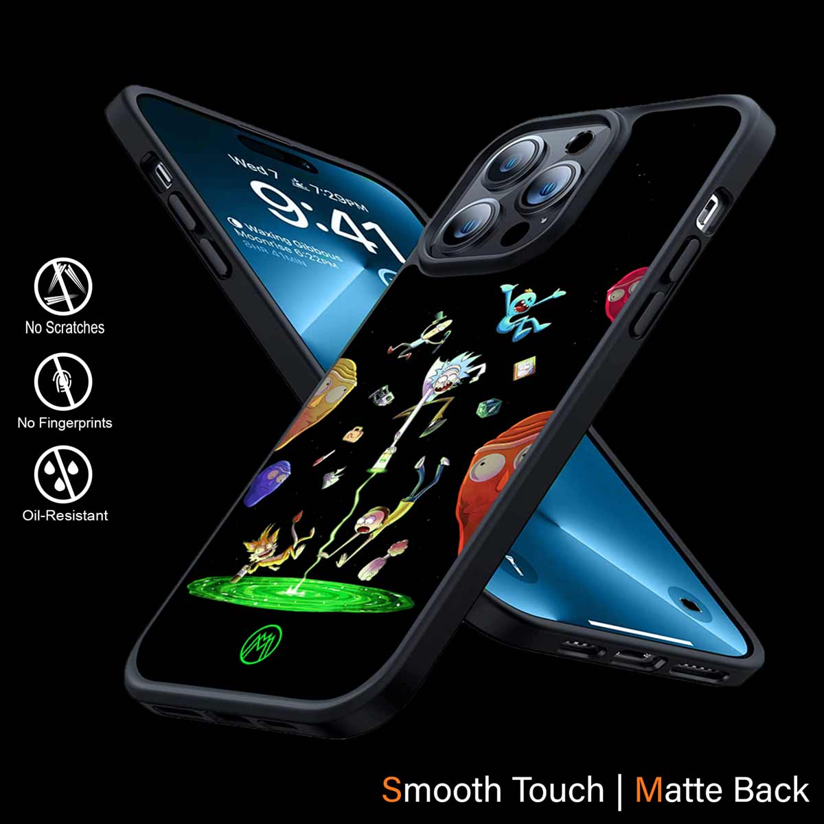 Rick And Morty Amoled Phone Cover | MagSafe Case