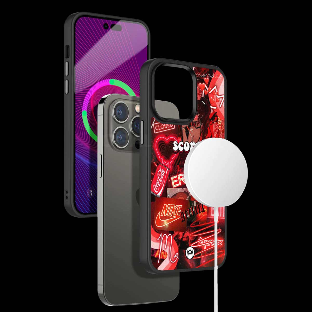 Scorpio Aesthetic Collage Phone Cover | MagSafe Case