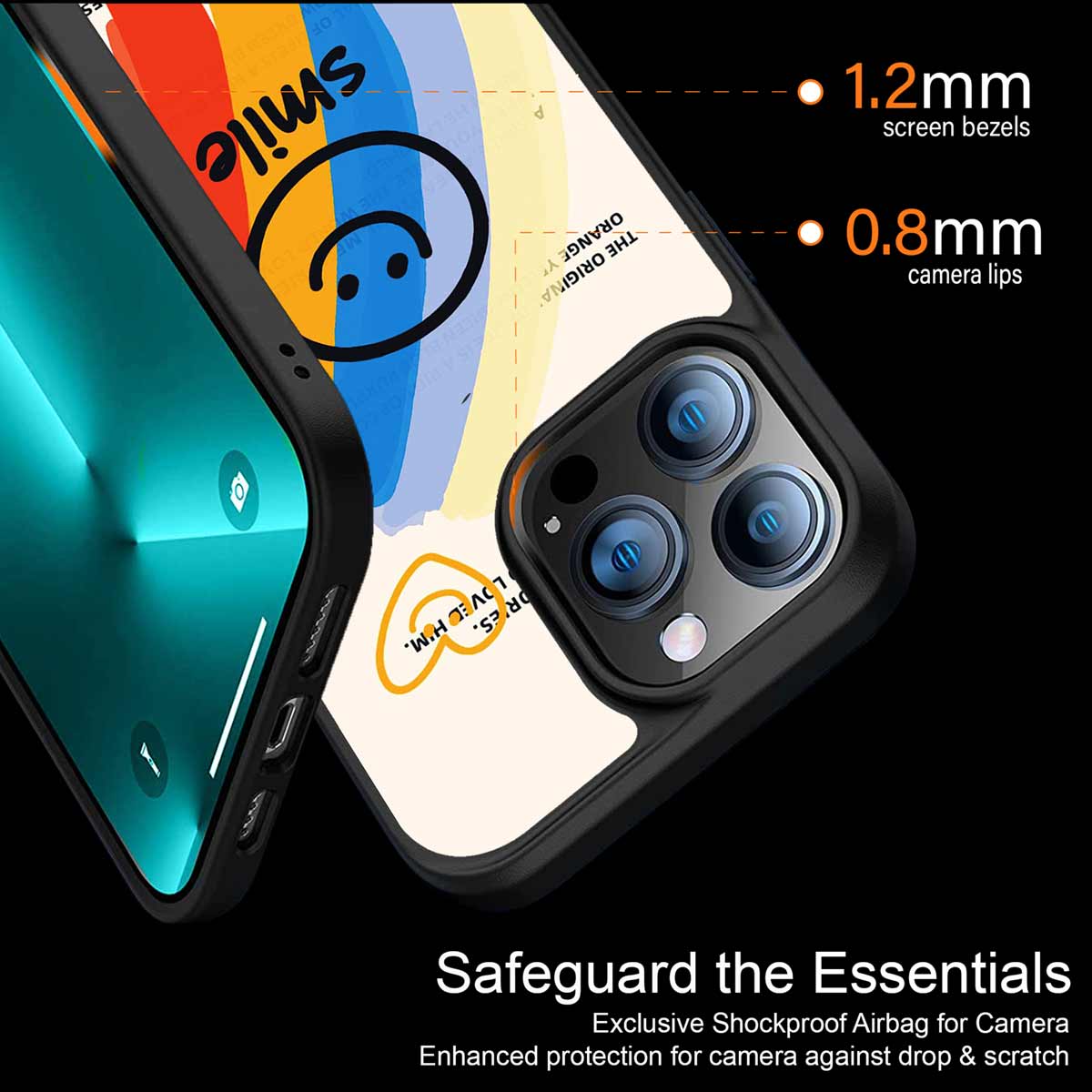 Smile Colourful Phone Cover | MagSafe Case