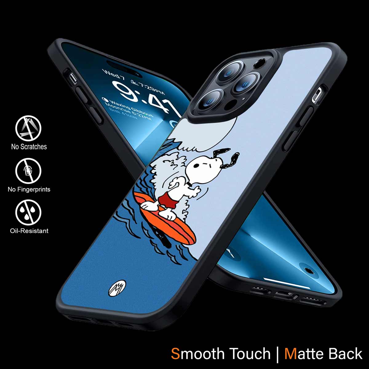 Snoopy Surfing Phone Cover | MagSafe Case