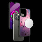 Space Pink Aesthetic Phone Cover | MagSafe Case