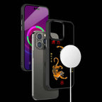 Tigers Black Phone Cover | MagSafe Case