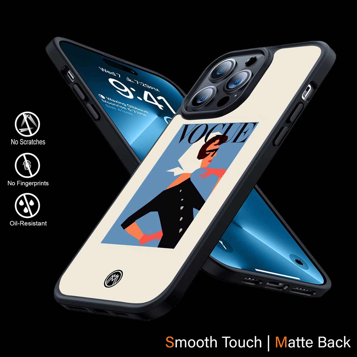 Vogue Lady Phone Cover | MagSafe Case