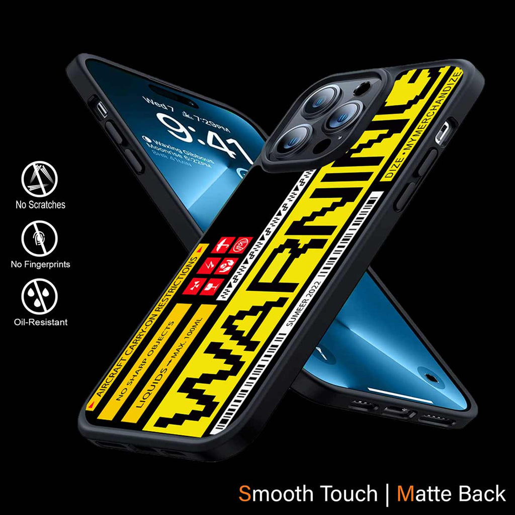 Warning Phone Cover | MagSafe Case