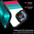 White Green Red Pattern Stripes Phone Cover | MagSafe Case