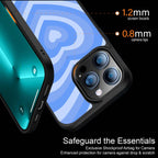 Y2K Blue Hearts Aesthetic Phone Cover | MagSafe Case