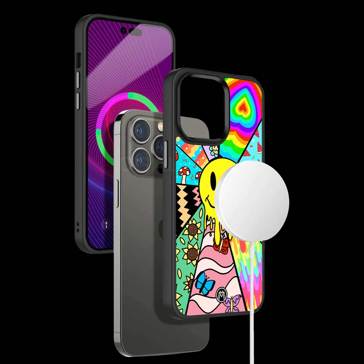 Y2K Doodle Phone Cover | MagSafe Case