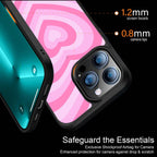 Y2K Pink Hearts Aesthetic Phone Cover | MagSafe Case