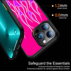 Y2k Hot Pink Flames Phone Cover | MagSafe Case
