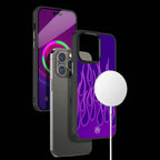 Y2k Magenta Flames Phone Cover | MagSafe Case