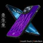 Y2k Magenta Flames Phone Cover | MagSafe Case