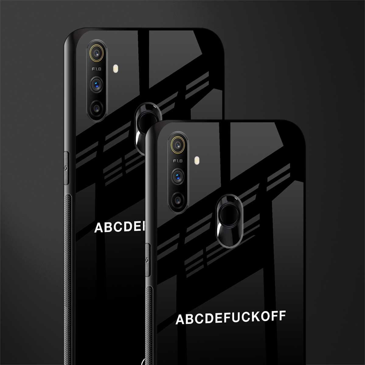 abcdefuckoff glass case for realme narzo 20a image-2