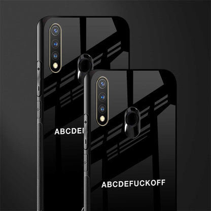 abcdefuckoff glass case for vivo y19 image-2