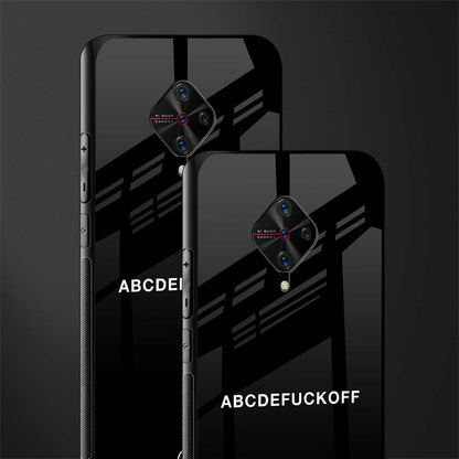 abcdefuckoff glass case for vivo s1 pro image-2