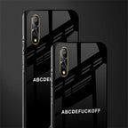 abcdefuckoff glass case for vivo s1 image-2