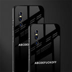 abcdefuckoff glass case for vivo v15 pro image-2