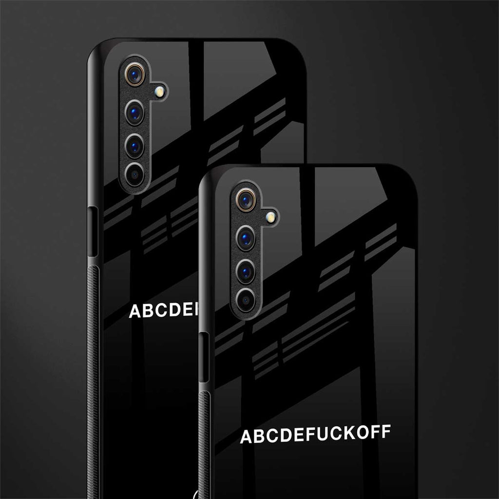 abcdefuckoff glass case for realme 6i image-2