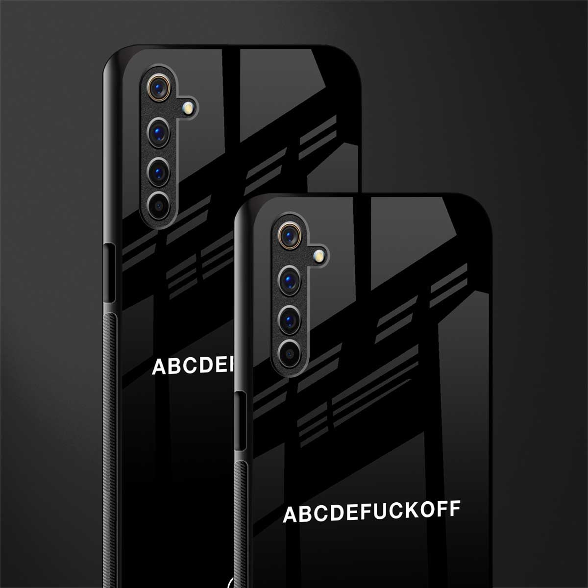 abcdefuckoff glass case for realme 6 pro image-2