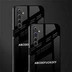 abcdefuckoff glass case for realme 6 image-2