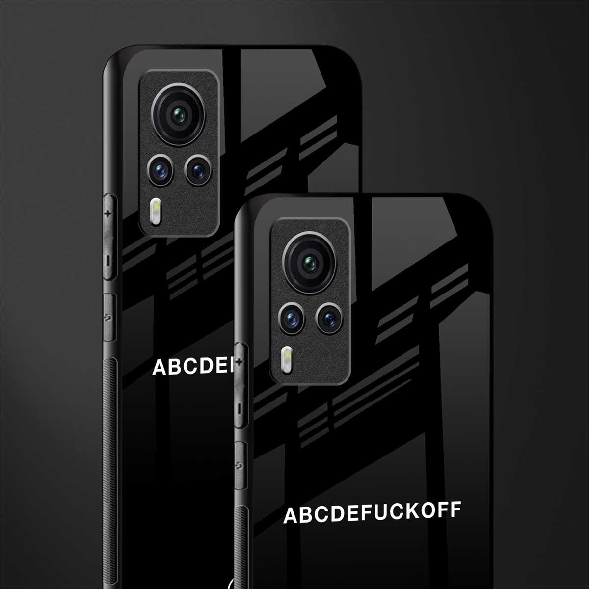 abcdefuckoff glass case for vivo x60 pro image-2