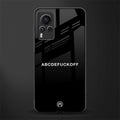 abcdefuckoff glass case for vivo x60 pro image