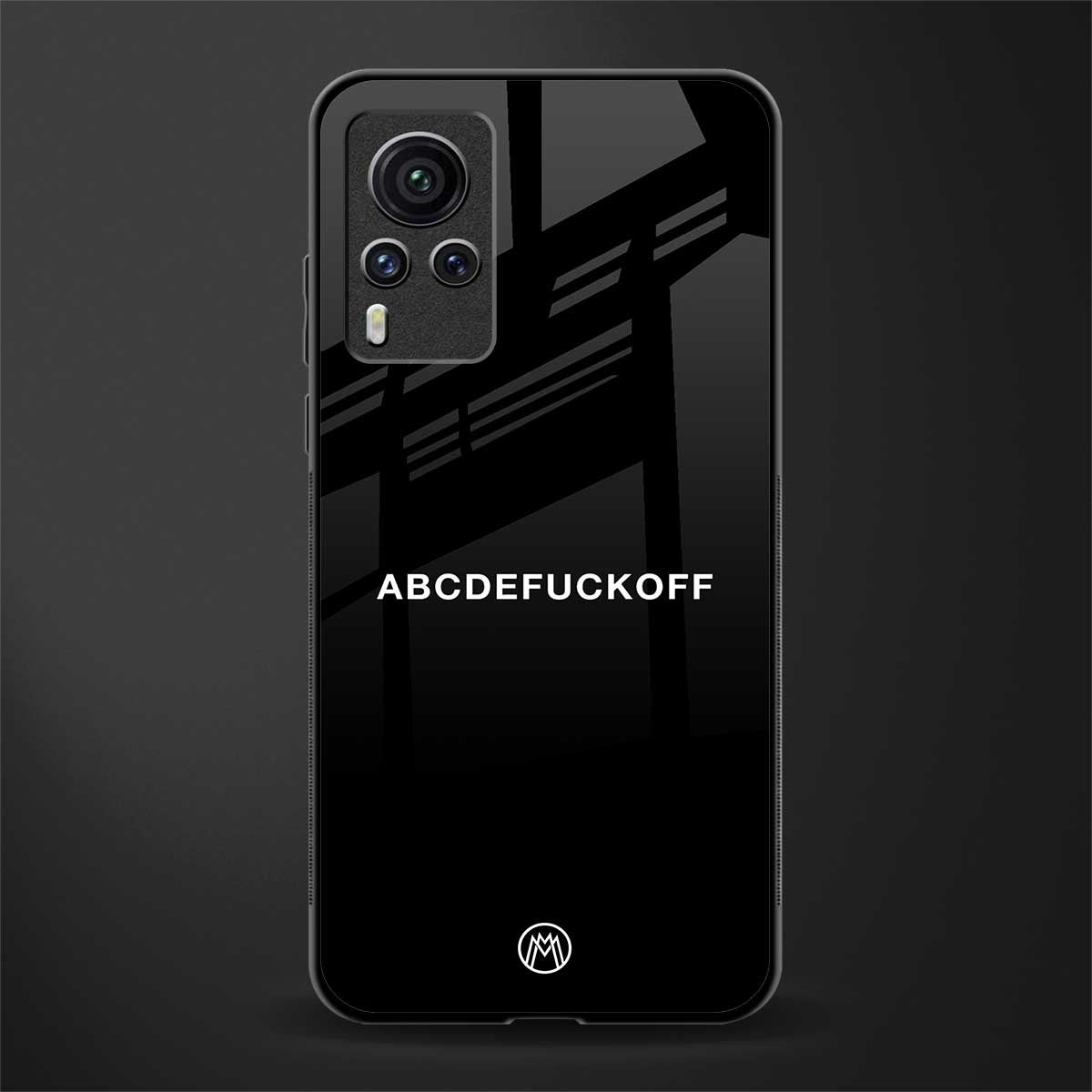 abcdefuckoff glass case for vivo x60 pro image