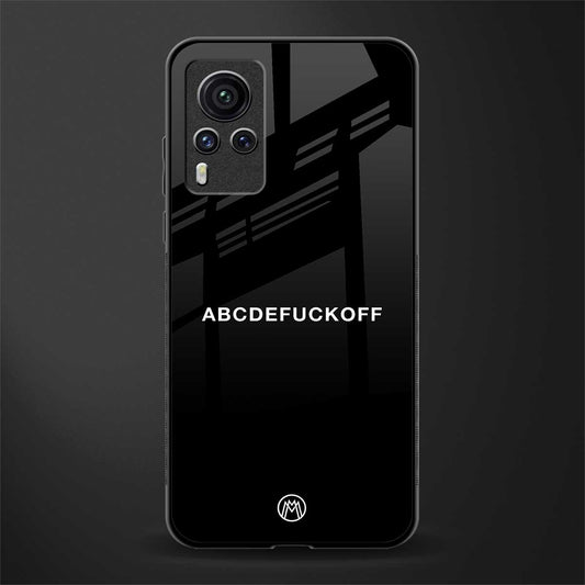 abcdefuckoff glass case for vivo x60 pro image