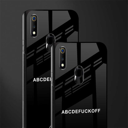 abcdefuckoff glass case for realme 3 pro image-2
