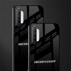 abcdefuckoff glass case for realme x2 image-2