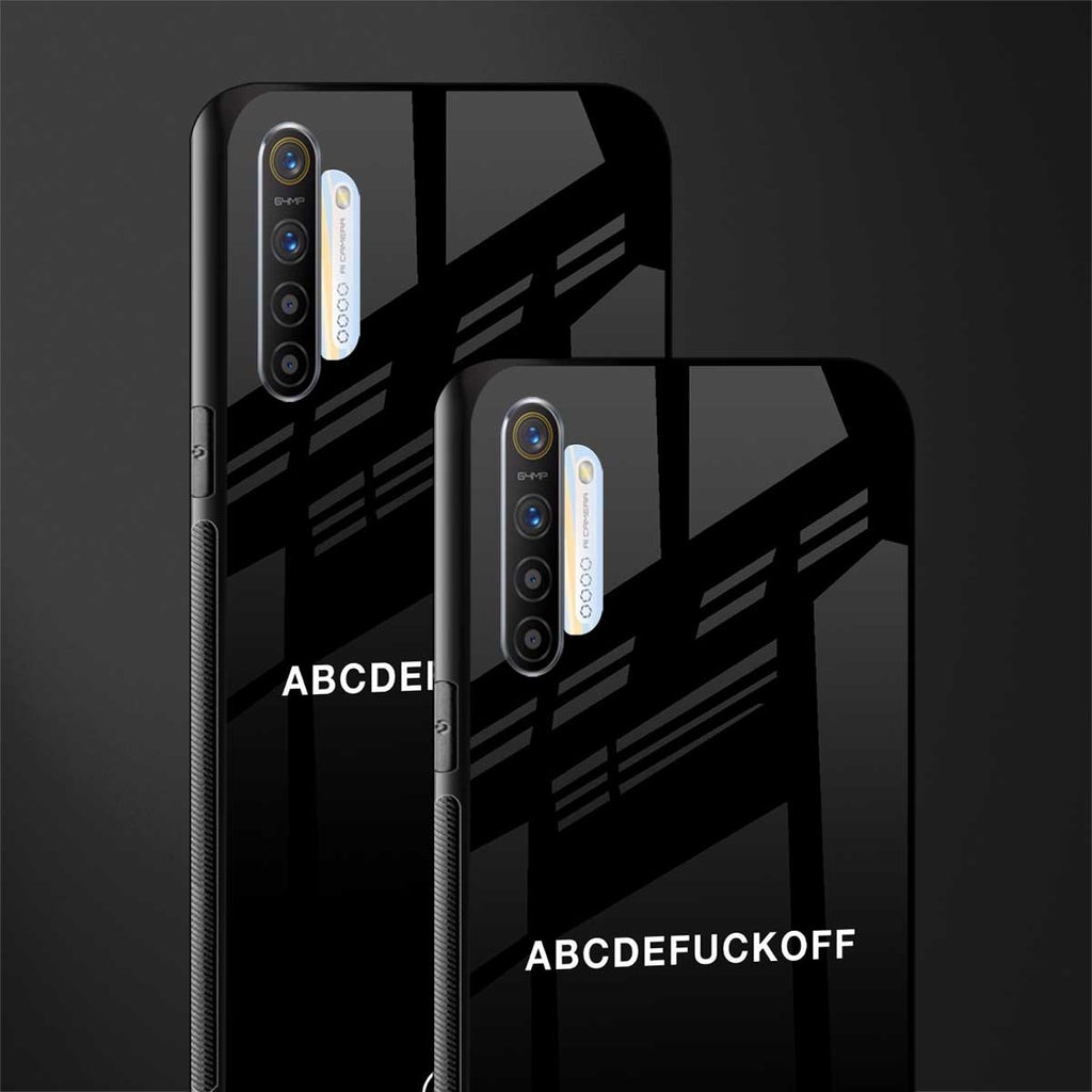abcdefuckoff glass case for realme xt image-2