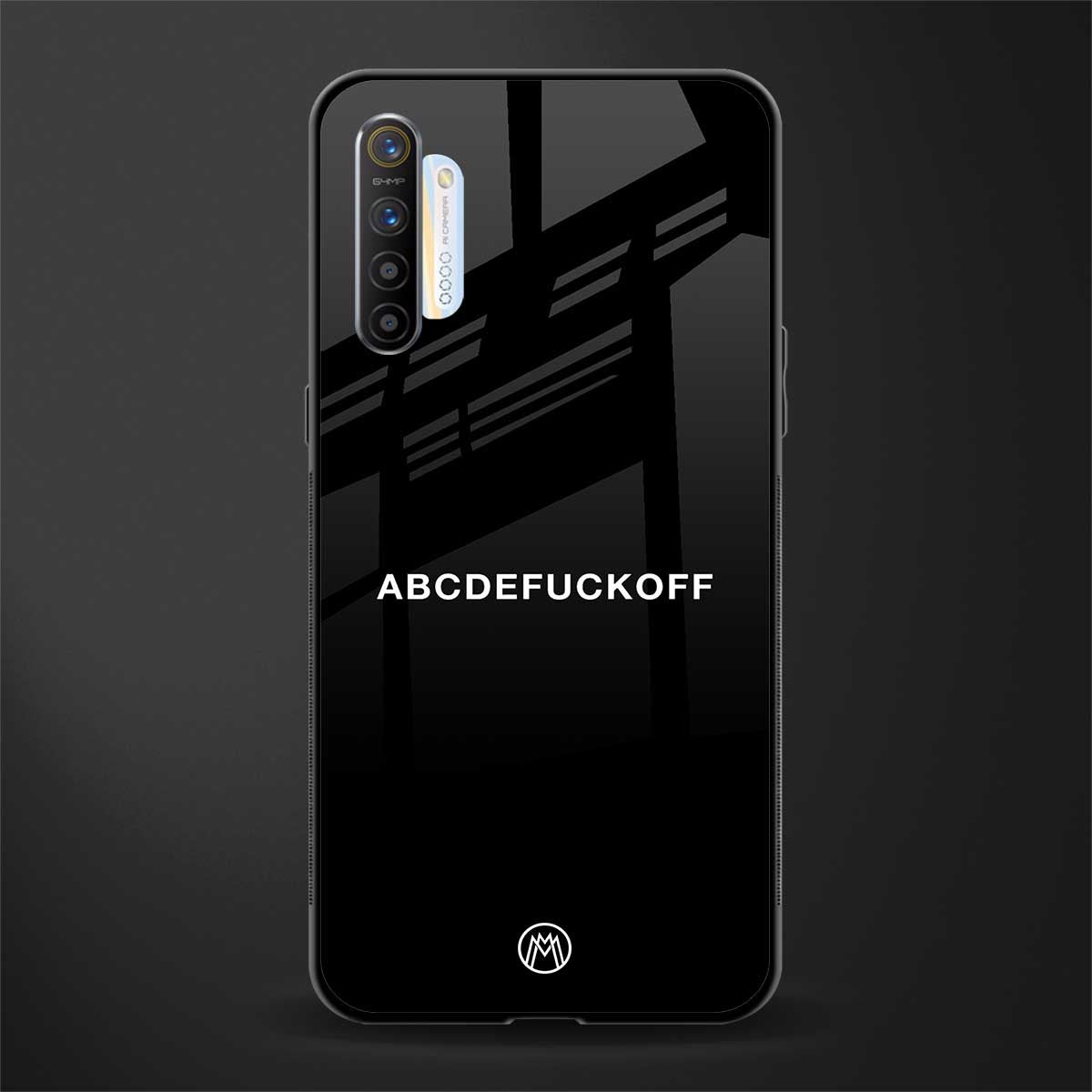 abcdefuckoff glass case for realme x2 image