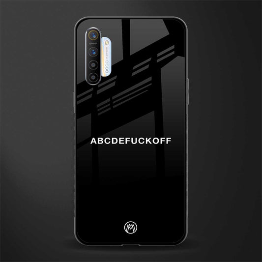 abcdefuckoff glass case for realme xt image