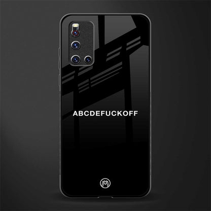 abcdefuckoff glass case for vivo v19 image