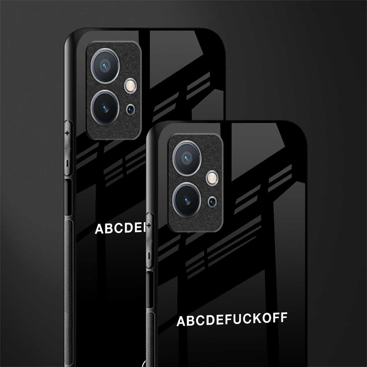 abcdefuckoff glass case for vivo t1 5g image-2